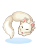 Costume White Fox Friendly