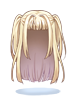 Costume Straight two-side up (Blonde)