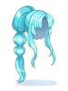 Costume Miriam Ponytail