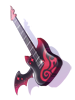 Costume Diabolic Rock Guitar