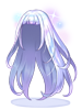 Costume Angelic Long (Royal Silver)