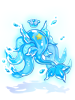 Costume Aqua Fin Decoration