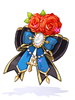 Costume Rose Gothic Ribbon