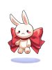 Costume Big Ribbon Rabbit