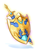 Costume Knights Sword Shield