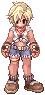 Blacksmith, female, standing