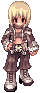Gunslinger, female, standing