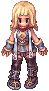 Ninja, female, standing