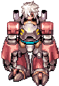Mechanic piloting a Madogear