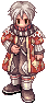 Minstrel, male, standing