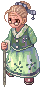 Worried Grandmother